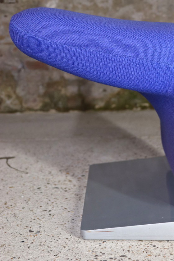 Image 1 of Artifort - F582 - Ribbon Chair + Ottoman - Pierre Paulin - 1990s