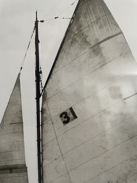 Image 1 of Ensemble de photos encadrées d'un voilier