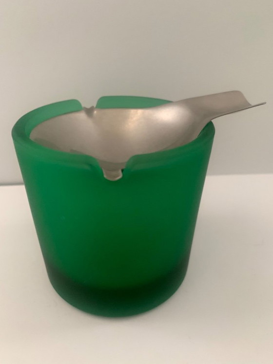 Image 1 of Wilhelm Wagenfeld Posacenere ribaltabile, Posacenere ribaltabile, Portacenere 504 WMF Bauhaus