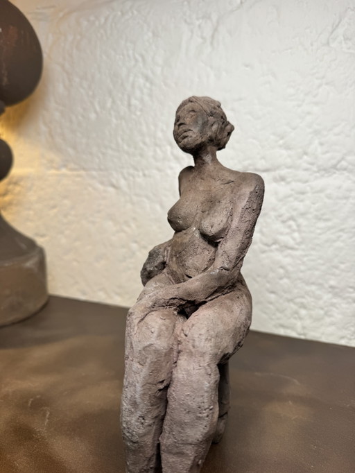 Bildhauerei Aktstudie Raku-Keramik – beeldhouwkunst, Ceramic (photo 2 of 15)