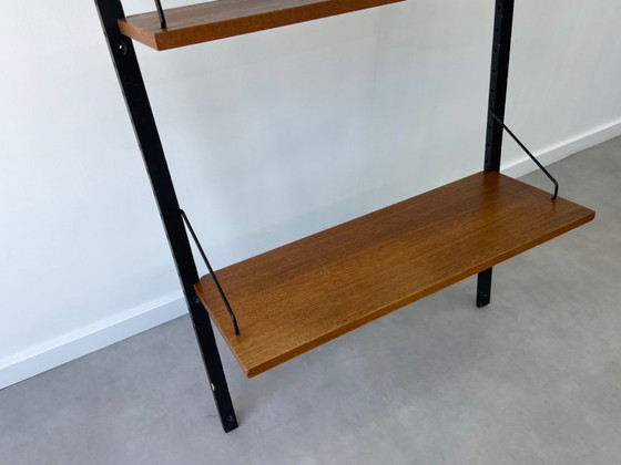 Vintage wandsysteem, Poul Cadovius, Royal System – Wandkast, Metal (photo 10 of 13)