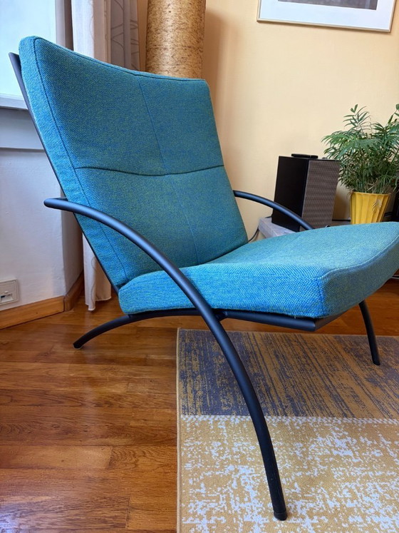 2 Harvink Uncle Sam Armchairs – Metal, Textile (photo 4 of 7)