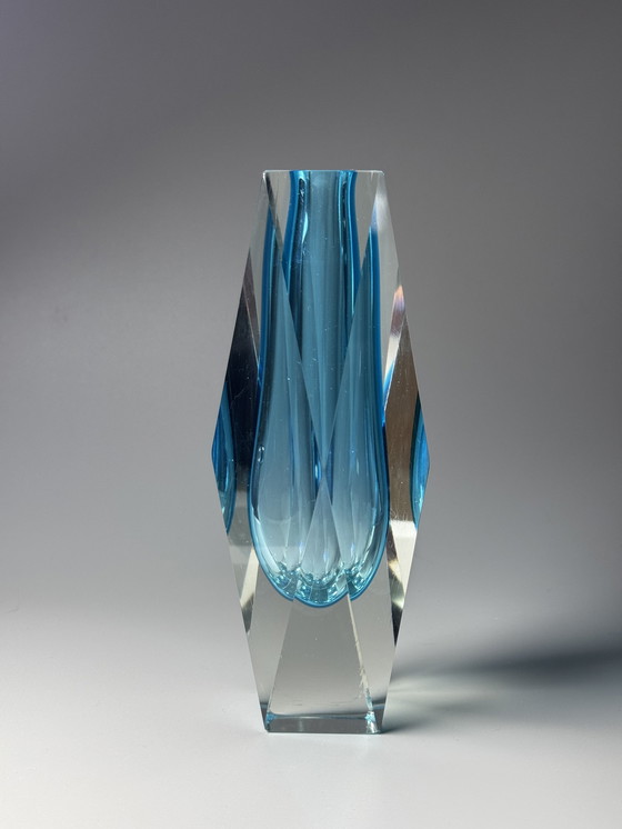 Image 1 of Vase by Flavio Poli for Seguso - Murano, Italy, 1960s
