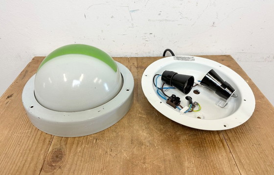 Image 1 of Vintage Emergency Wall or Ceiling Light, 1970s