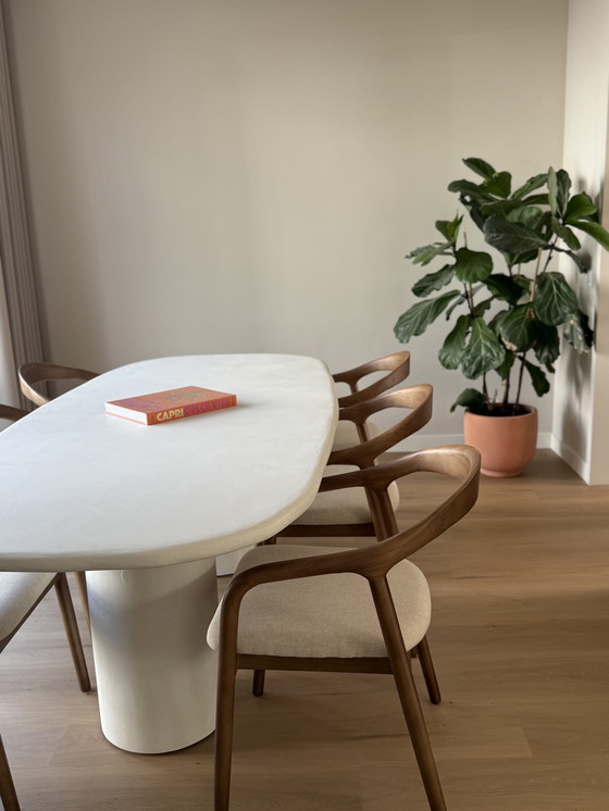 Image 1 of MORTEX table danoise ovale - nouveau - 220 x 110 cm