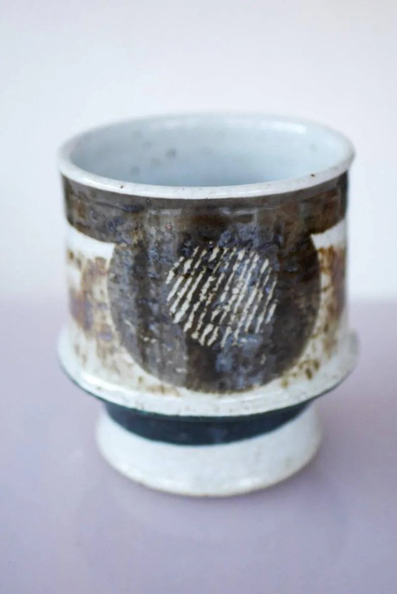 Image 1 of Mid-century modernist ceramic vase by Inger Persson for Rörstrand, Sweden, 1970s