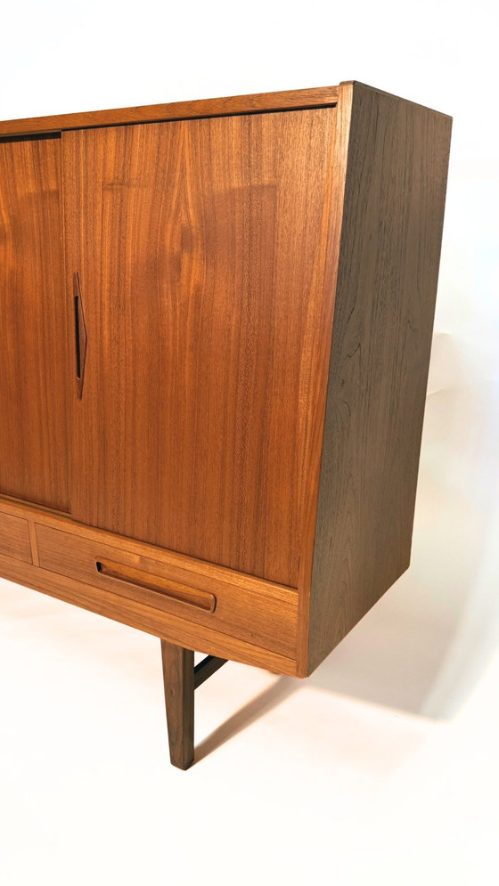 Image 1 of Restored vintage mid-century Danish highboard