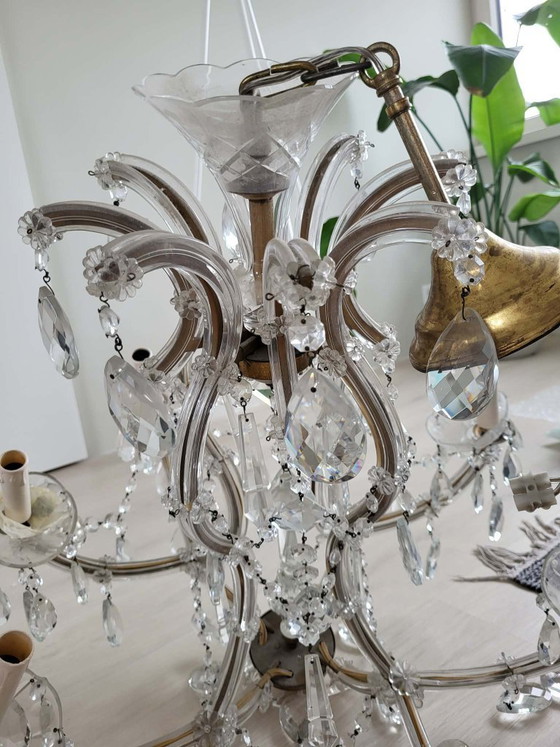 Image 1 of Grande lampadario di cristallo