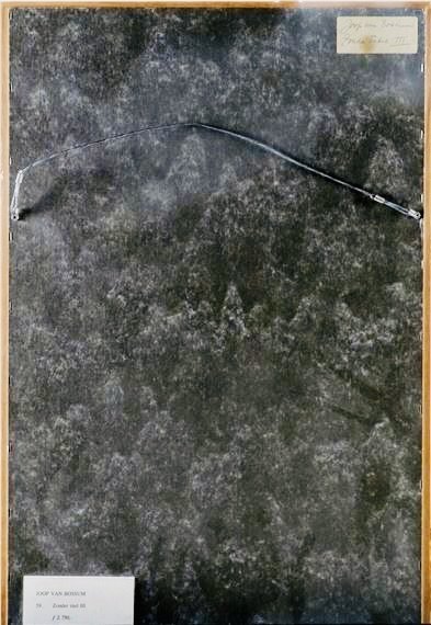 Image 1 of Joop van Bossum Dipinto astratto multicolore 30 x 50 cm