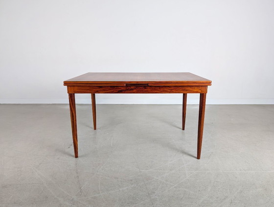 Image 1 of Midcentury Esstisch JL ausziehbar Niels Møller Palisander Vintage