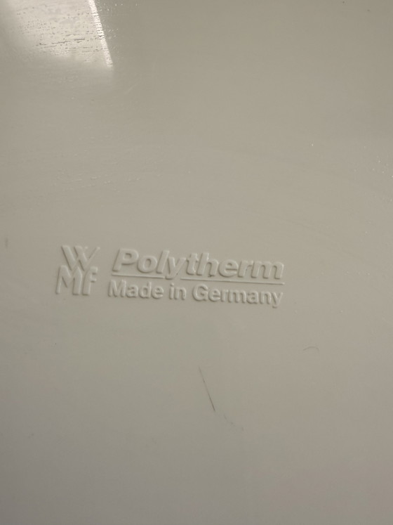 Plateau rond vintage WMF Polytherm très rare - Matteo Thun 1986 | Memphis Group Postmodern (photo 8 of 8)