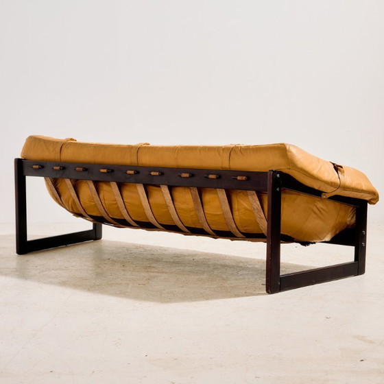 Image 1 of MK11777 MP-091 leren sofaset van Percival Lafer, set van 6
