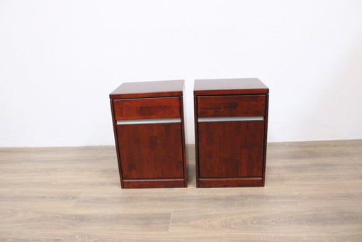 2x mesitas de noche de muebles BELA