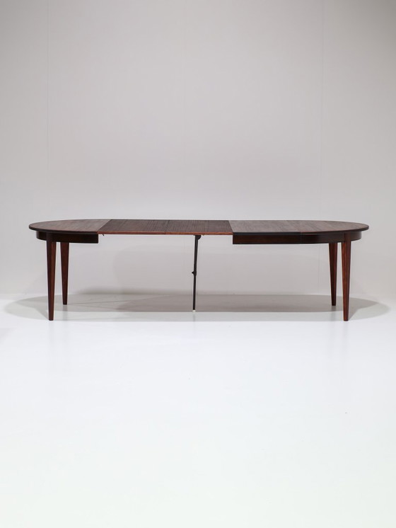 Image 1 of Tavolo da pranzo allungabile Omann Jun 55 palissandro danese vintage