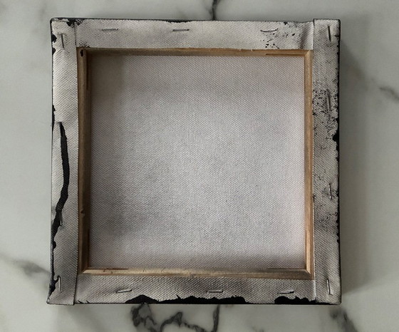 Image 1 of Klein schilderij op canvas, Artisjok