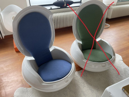 Originaler Garden Egg Chair von Gyzcy, Design aus den Siebzigern – Ghyczy, fauteuils, Plastic