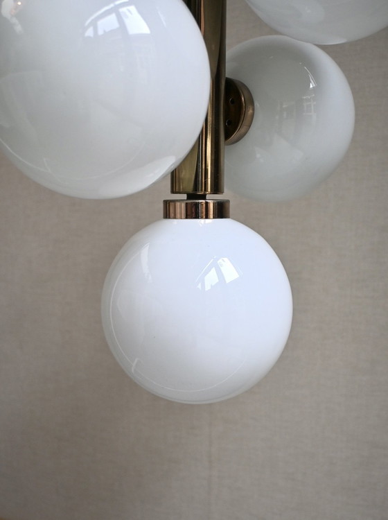 Image 1 of Lampada a globo massiccia, probabilmente degli anni '80