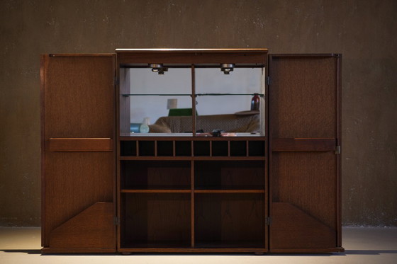 Image 1 of Vintage Walnut Bar/Sideboard, Allemagne 1980's