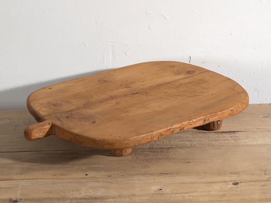 Table d'appoint ancienne en pin, Europe Centrale, circa 1900, Tables d'appoint, Bois, Marron, Rustic (photo 11 sur 19)