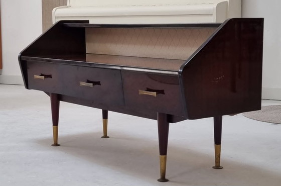 Image 1 of Mid Century lowboard