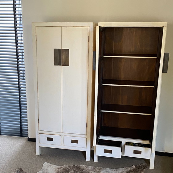 Image 1 of Armoire murale chinoise de marque privée (lot de 2)