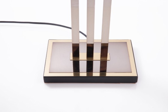 Willy Rizzo Lamp / Deknudt – Table lamps, Metal, Textile (photo 3 of 8)