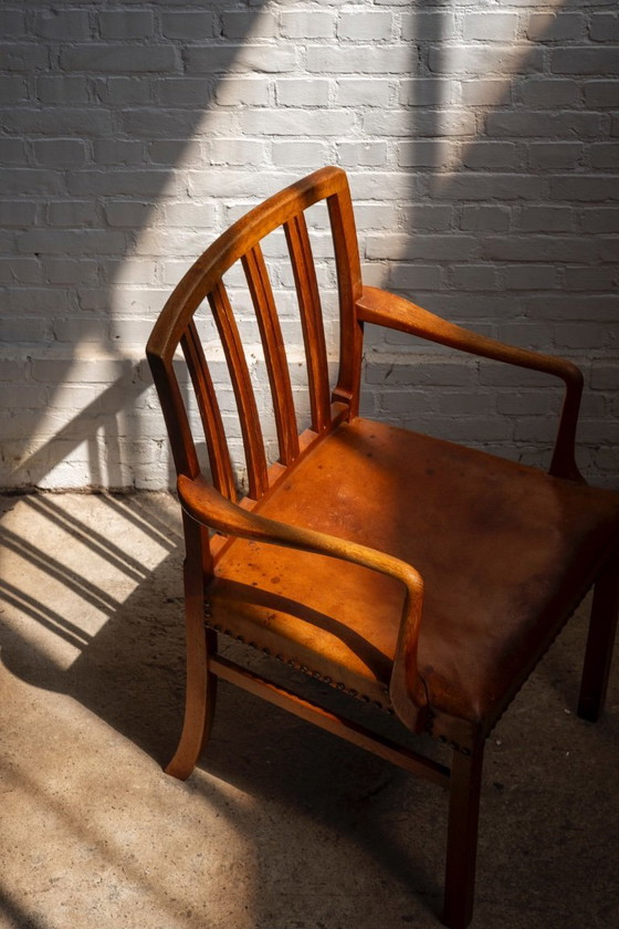 Image 1 of Ole Wanscher Modèle 1675 en Chêne, Fritz Hansen, Danemark des années 1940