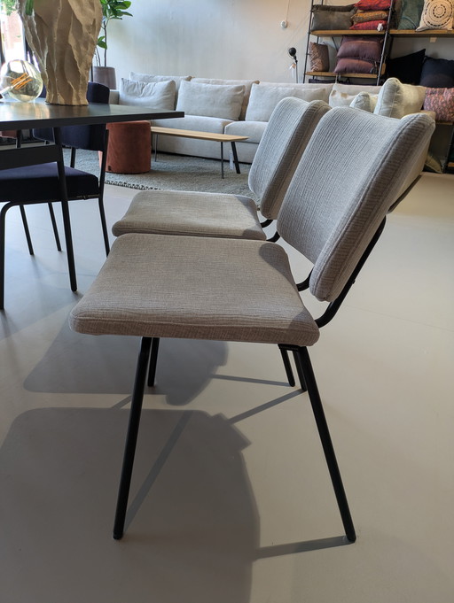 Chaises de salle à manger Bodilson, ensemble de 2