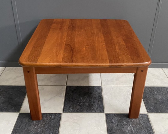 Image 1 of Solid Teak coffee table by S. Burchardt Nielsen 1960s