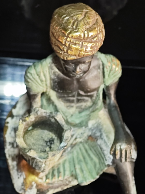 Orientalist Statuette – Sculpture, Metal (photo 4 of 13)