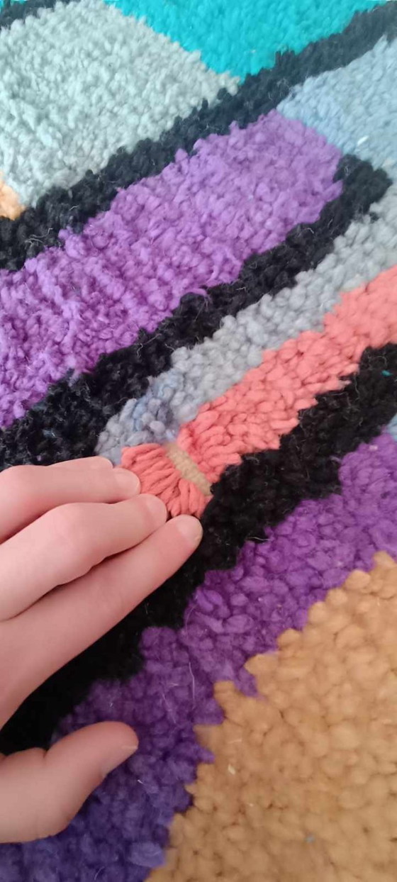 Image 1 of Berber carpet rug new wool moroccan Carpet - 274 x 150 cm 260 x 210 m Type B9