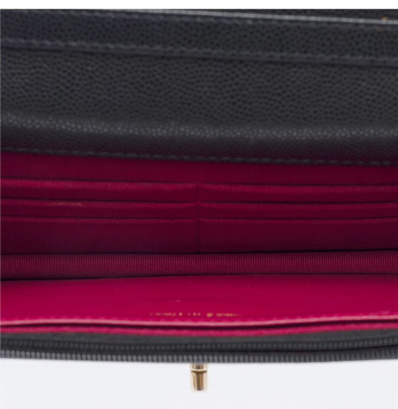 Image 1 of Sac CHANEL Wallet on Chain en Cuir Noir - 103397