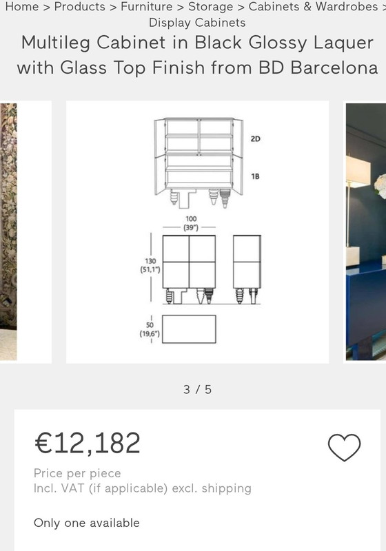 Image 1 of BD Barcelona-Mehrbeinschrank(e) von Jaime Hayon
