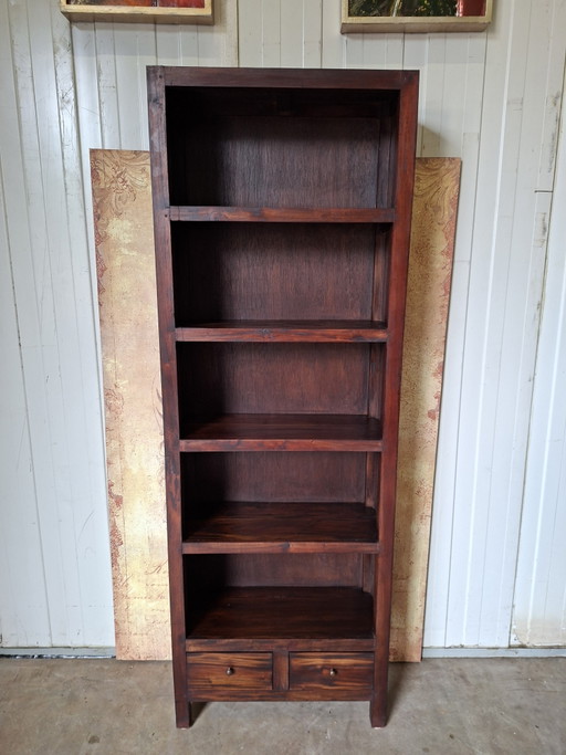 Klassieke boekenkast afm. 69x29cm en 196cm hoog. – boekenkasten, Wood