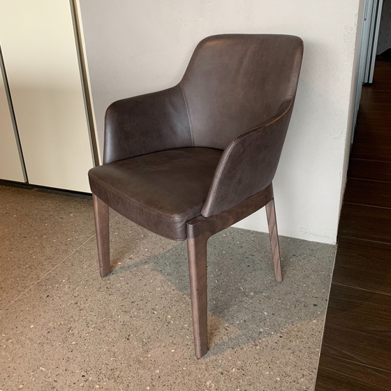 Image 1 of Sedia da pranzo Chelsea Molteni&C (set di 4)