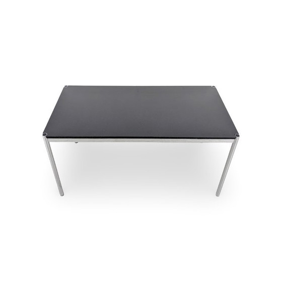 Image 1 of USM Haller tafel, granietdesign, bureau, zwart