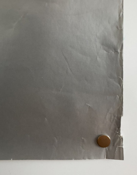 Image 1 of 🎸 Affiche originale de Frank Zappa - "Broadway the Hard Way" (1988) | Format carré ~40 × 40 cm Plakat