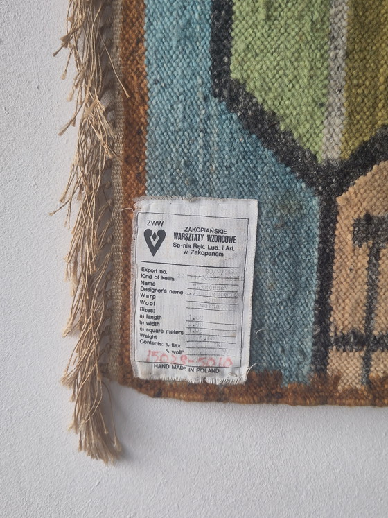 Image 1 of Tapisserie polonaise vintage de Januszkowaka