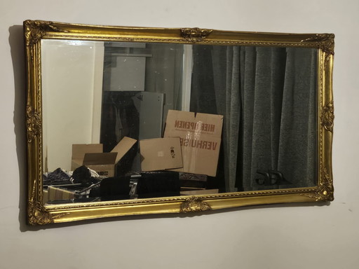 miroir cadre doré fin XIXème siècle en très bonne état