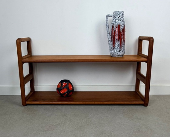 Image 1 of Dyrlund wallrack, Danish wall shelf