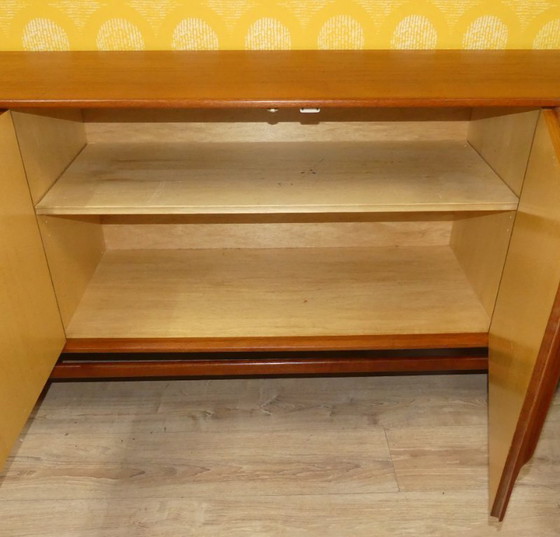Image 1 of 60s TEAK sideboard RT Möbel Heinrich Riestenpatt mid century design retro sixties 2,25m RT 200 Type