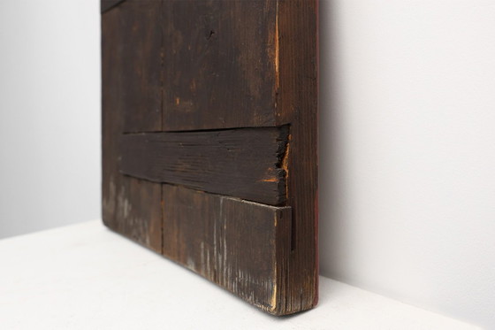 Image 1 of 19th-Century Russian Religious Icon of the Twelve Great Feasts, Hand-Painted on Wood