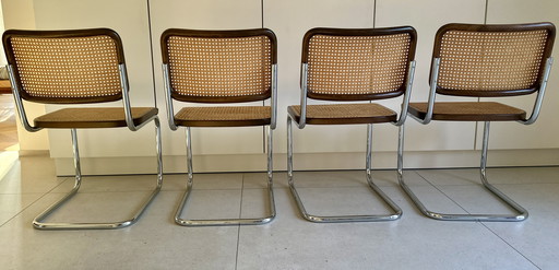 4X Thonet chaise cantilever S32