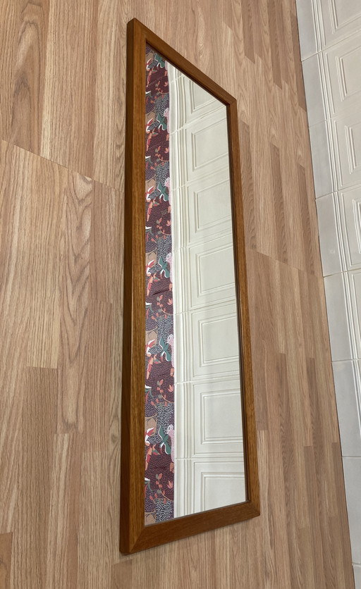 Large Scandinavian Design Mirror 1960
