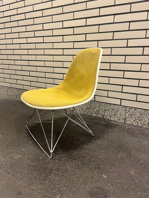 Sedia Eames LSR, fibra di vetro, Cats Cradle, Herman Miller/Vitra