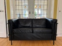 Harvink leather two-seater sofa