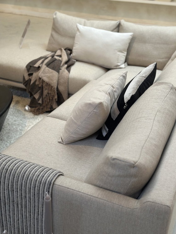 Image 1 of Logan modular sofa in beige fabric