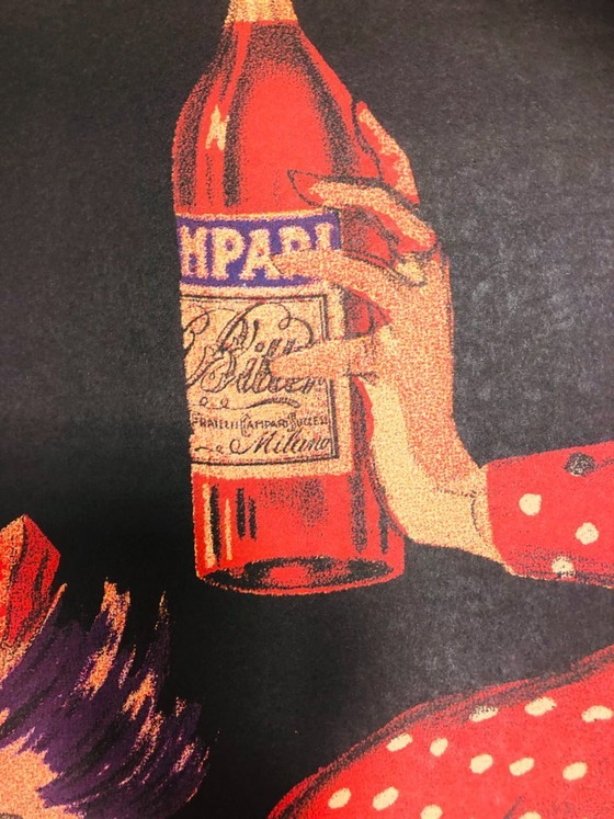 Image 1 of  Leonetto Cappiello, 1950 - SPIRITELLO CAMPARI - Manifesto originale d'epoca