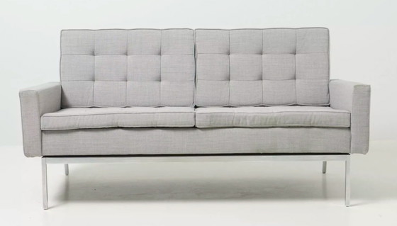 Image 1 of Florence Knoll 2 seater sofa model 65a