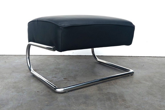 Image 1 of Thonet S411 footstool/pouf. Matches Gispen 405, among others | izgs